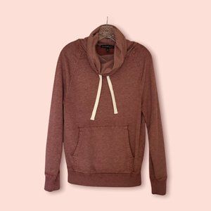 Derek Heart Cowl Neck Pullover Sz S Rust